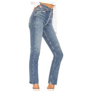 Agolde Riley High Rise Straight Crop Jean size 31